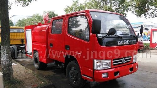 東風1.5方雙排簡易消防車